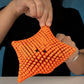 Laser Green 3D-Printed Articulated Starfish Fidget Toy for Stress Relief - Eco-Friendly 12cm Sensory Toy for Kids & Adults