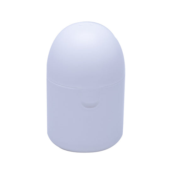 2PCS Reusable Medical Grade Silicone Menstrual Cup(XS Size) & 2PCS Matching Sterilizer Box - Microwave Safe Disinfector Case, Heat Resistant 130°C (White Set)