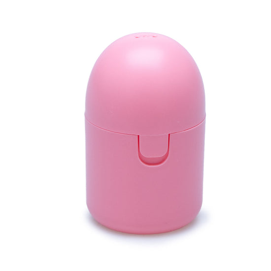 2PCS Reusable Medical Grade Silicone Menstrual Cup(L Size) & 2PCS Matching Sterilizer Box - Microwave Safe Disinfector Case, Heat Resistant 130°C (Pink Set)