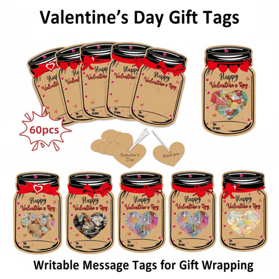 60PCS Valentine&
