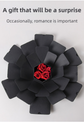 Black Hexagon 4-Layer 12-Pocket Explosion Gift Box(DIY) - Creative Handmade Photo Album & Scrapbook for Anniversaries & Birthdays
