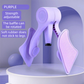 2-in-1 Purple Kegel Trainer for Glute Lifting & Leg Toning - Adjustable Resistance & 360° Rotating Baffles for Postpartum Recovery & Pelvic Health