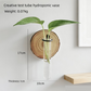 Wall-Mounted Hydroponic Plant Test TubeFlower Pot for Indoor Plants & Cuttings