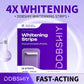 Professional Enamel-Safe Teeth Whitening Strips(12 Strips per Pack) - Antibacterial Gum Care & Deep Cleaning