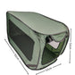 Green Instant Pop-Up Foldable 4-Sided Pet Playpen & Car Crate - Breathable Scratch-Resistant Travel Kennel for Dogs & Cats (Open 92 x 52 x 52 CM , Folded 34 x 34 x 3 CM)