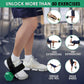 Heavy-Duty Ankle Strap Compatible With Dumbbell for Weightlifting - Adjustable Foot Attachment for Leg Curls, Extensions & Hip Abductors