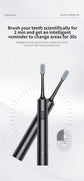 White Sonic Electric Toothbrush Kit with 5 Cleaning Modes, 8 Heads & Travel Case - Smart Timer & Quad-Pacer, Soft Double-Arc Bristles and 120-Day Long Battery Life