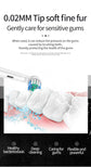 Pink Rotating Round Head Electric Toothbrush Kit with 4 Heads & Case - 3D Oscillating Mechanical Cleaning for Deep Plaque Removal