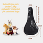 Black Lightweight Breathable Pet Crossbody Bag with Adjustable Padded  Strap & Reversible Double-Sided Design
