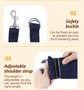 Coffee Lightweight Breathable Pet Crossbody Bag with Adjustable Padded  Strap & Reversible Double-Sided Design