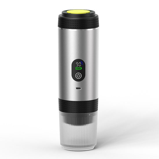 Sliver 3-in-1 Portable Espresso Maker with Self-Heating and One-Touch Cold Hot Brew - Smart Digital Display & 20Bar High Pressure for Rich Crema
