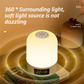 Smart Digital Clock Night Light - Remote Dimmable Bedside Lamp & Sleep Aid for Nursery, Feeding & Bedroom (K2021)