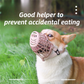Anti-Biting & Anti-Foraging Dog Muzzle - Breathable & Soft TPE Safety Mask with Secure Straps (