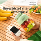 Green Portable 1300ML Multi-Functional Blender with Dual-Drink Lid - 38-Steel Blade Cyclone Juicer & Ice Crusher, Waterproof Type-C Charging