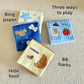 Soft Plush Interactive Sniffing Wallet with Hidden Treat Pockets (Style 3) - Squeaky Enrichment & Boredom Buster for Dog
