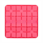 Pink Food-Grade Silicone Pet Lick Mat for Perfect Distraction - 3D Textured Slow Feeder & Dental-Cleanner with Powerful Suction