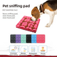 Pink Food-Grade Silicone Pet Lick Mat for Perfect Distraction - 3D Textured Slow Feeder & Dental-Cleanner with Powerful Suction
