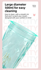 500ML Pink Portable Diamond Electric Shaker - Strong Vortex Stirring, Dual Temperature Endurance & Self-Cleaning for Protein Powder Coffee