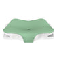 Green Breathable Butterfly Contoured Memory Foam Pillow - Dual-Height Orthopedic Neck Pillow with 5-Zone Cervical Support