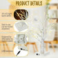 144 LEDS Birch Tree Lamp with Bendable Branches Style - Warm White Romantic Decorative Night Light Decor