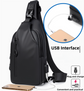Black Water / Wrinkle-Resistant Nylon Men&