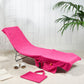 2-in-1 Pink Microfiber Sun Lounger Towel & Portable Tote Bag - Sand-Free & Quick Dry Beach Chair Cover with Side Pockets (75x211cm)