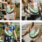 Green Hands-Free Pet Chest Carrier - Breathable Mesh Crossbody Bag for Dogs & Cats within 5KG