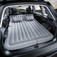 Grey Multi-Chamber Car Inflatable Air Mattress with Electric Pump, Storage Bag & Pillows for Universal Trunk Sleeping and Camping (174 x 126 CM)
