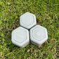 3-Piece Grey Magnetic Travel Capsules - Leak-Proof & TSA-Friendly Cosmetic and Skin Care Containers