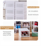 White 3-Layer Foldable Shoe Storage Tower with Transparent Display Panel & Back Ventilation - One-Pull Instant Setup Stackable Box (25.5x34.5x52.5CM)