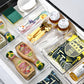 25PCS Black Transparent Stackable Organizer Set - 4-Size Versatile Desktop & Drawer Divider