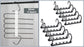 5-Tier Sliver Stainless Steel Pants Rack and 10-Pack Magic Cascading Hangers Set - Space-Saving Closet Organizer Kit