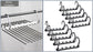 Ultimate Closet Space-Saver Set: 9-Tier Sliver Stainless Steel Retractable Pants Rack & 10-Pack Multi-Port Magic Hangers