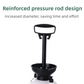 5L Professional Shoulder-Strap Pressure Sprayer with Fiberglass Wand  - Multi-Purpose Manual Pump Mister for Garden & Car Wash