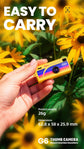 G6 Red Ultra-Mini Thumb Camera with 32GB Card, Card Reader & Adapter - HD Instant Pocket-Sized Action Cam for Students & Kids