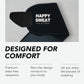Black Premium Seamless Waist Trimmer and Body Shaper (M Size) - Postpartum Recovery & Fitness Sweat Belt for Lumbar Support