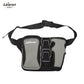 Grey Professional Park Golf Waist Bag - Multi-Functional Accessory Organizer for Dual Ball Storage & Water Bottle Holder