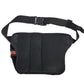 Red Professional Park Golf Waist Bag - Multi-Functional Accessory Organizer for Dual Ball Storage & Water Bottle Holder