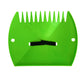 2-Pack Ergonomic Garden Leaf Scoop & Hand Rake for Effortless Yard Cleanup
