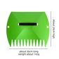2-Pack Ergonomic Garden Leaf Scoop & Hand Rake for Effortless Yard Cleanup