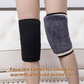 Windproof Thermal Rider Protection Set - 2 Pack Faux Rabbit Fur Knee Braces & Wine Red Fleece Balaclava Hood Outdoor Sports Warmth Bundle