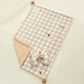 Plaid Puppy Premium Soft Fleece Dog Bed Quilt & Pillow Set (XL Size 100 x 70 CM) - All-Season Reversible Warm Cat Nap Pad