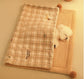 Plaid Apple Premium Soft Fleece Dog Bed Mat/Quilt (XL Size 100 x 70 CM) - All-Season Reversible Warm Cat Nap Pad