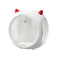 White Cute Magnetic Display Case - Dustproof &