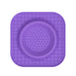 S Purple 2-Pack Premium Silicone Pet Lick Mat - Slow Feeder for Dogs and Cats with Powerful Suction Base - Anxiety Relief and Boredom Buster for Grooming and Bathing