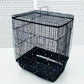 XXL Black Star【Height 40, Circumference 220】 Large Bird Cage Seed Catcher Net Cover - Adjustable Mesh Guard Splash-Proof Dust Cover for Indoor Outdoor Cages