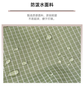 Green Plaid Lightweight Nylon Grid Tote Bag - Versatile Multi-Compartment Shoulder and Crossbody Bag for Daily Commute and Casual Travel