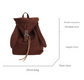 Coffee Adorable Rabbit Ear Backpack - Kawaii Hooded Plush Rucksack for Girls, Cute Student Travel Daypack and School Bag Gift