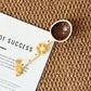 Croissant Scoop Creative Hand-Painted Ceramic Spoon - Cute Cartoon Bakery Series Long Handle Soup Spoon - High-Quality Underglaze Tableware for Desserts and Coffee