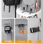 Black Professional Business and Travel Backpack | Large Capacity 15.6 Inch Laptop Compartment | Water-Resistant Functional Design